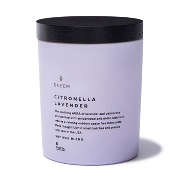 Ciao Bella Aura Citronella 3Wick Candle Lavender