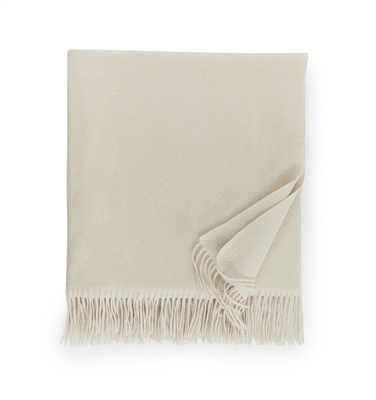 Ciao Bella Sferra Dorsey Cashmere Throw Ivory