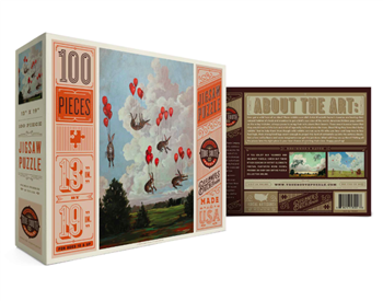 100 Piece Bunnies & Balloons Puzzle