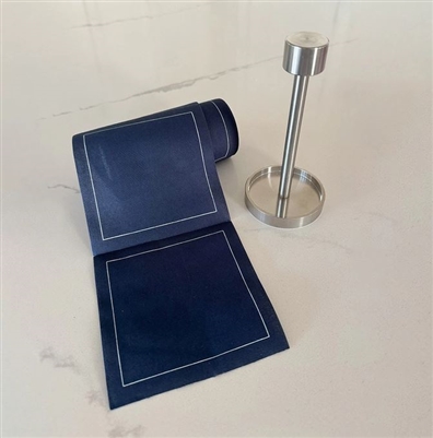 Ciao Bella Silver Cocktail Napkin Stand