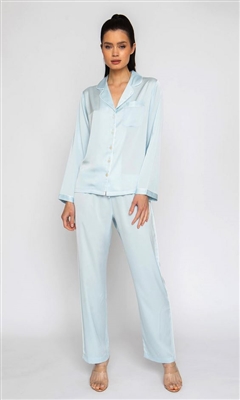 CB Wrap Up Sky Blue PJ Long Set