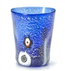 Ciao Bella Blue Murano Tumbler - Set of 2