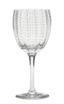Ciao Bella Clear Perle Wine Goblet (Set of 2)